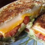 A Cure for Whichever Hangover Ails You: Seasoned Grilled Cheese with Avocado and Tomato