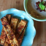 White Bean Hummus with Rosemary-Parmesan Dippers