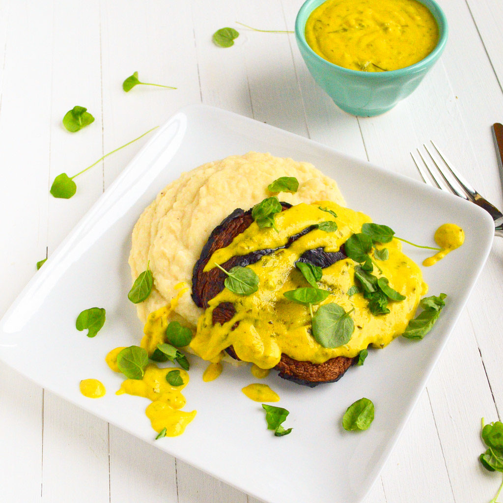 Vegan Tenderloin Bernaise