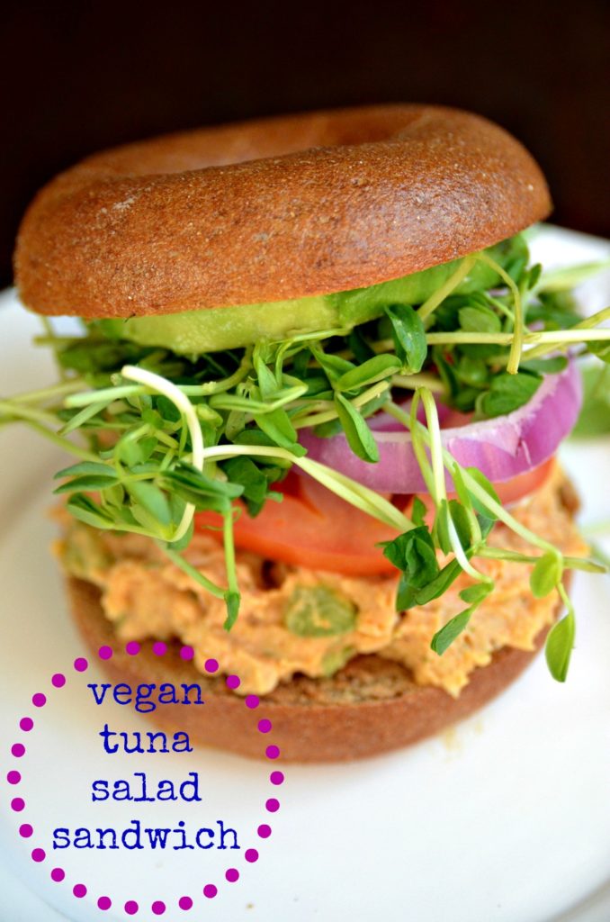 vegan tuna salad sandwich 2