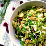 Maple-Shallot Brussels Sprout Salad