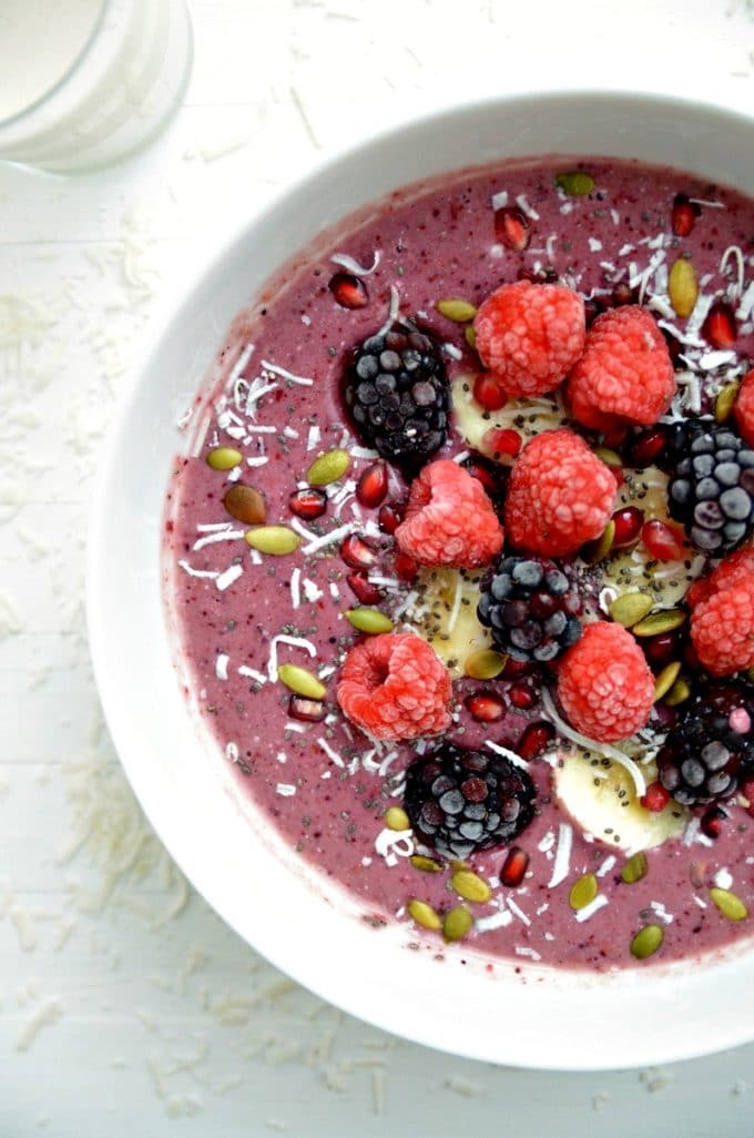 Antioxidant Smoothie Bowl - Blissful Basil