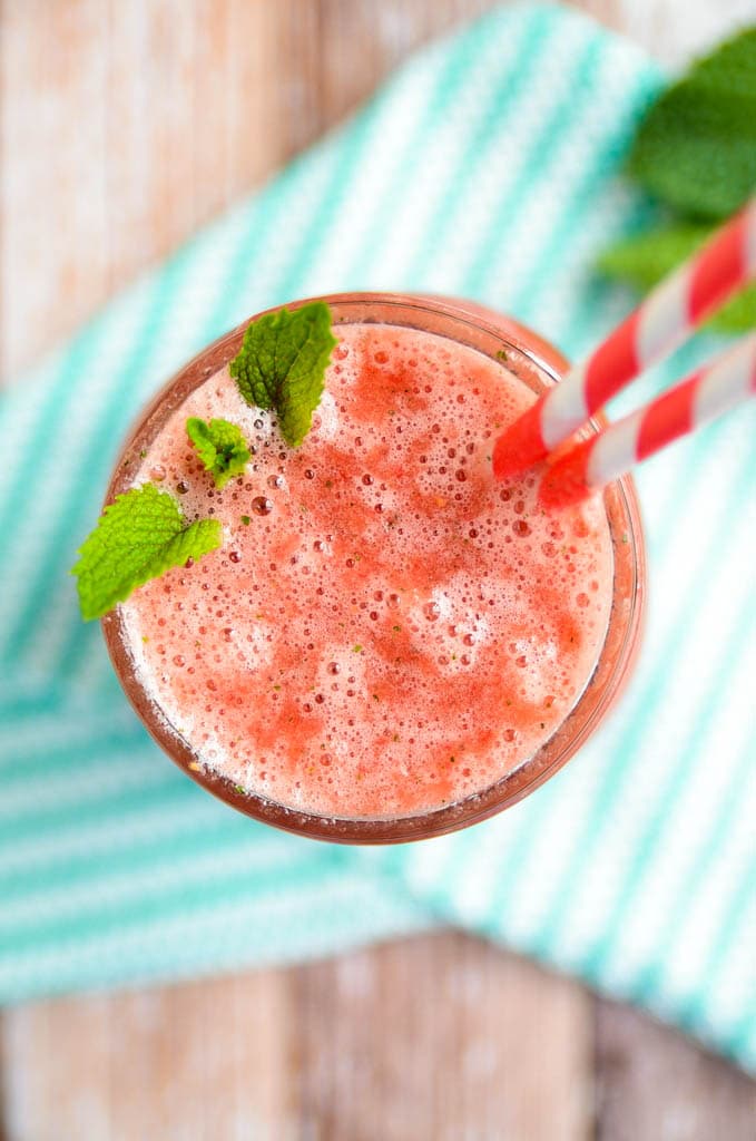 Strawberry-Watermelon Refresher Juice