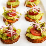 Sweet Potato + Avocado Bites