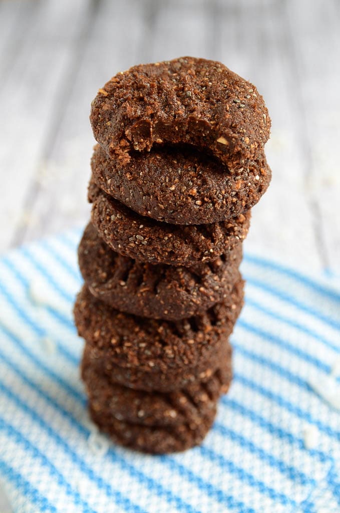 Chocolate and Coconut Energy Cookies