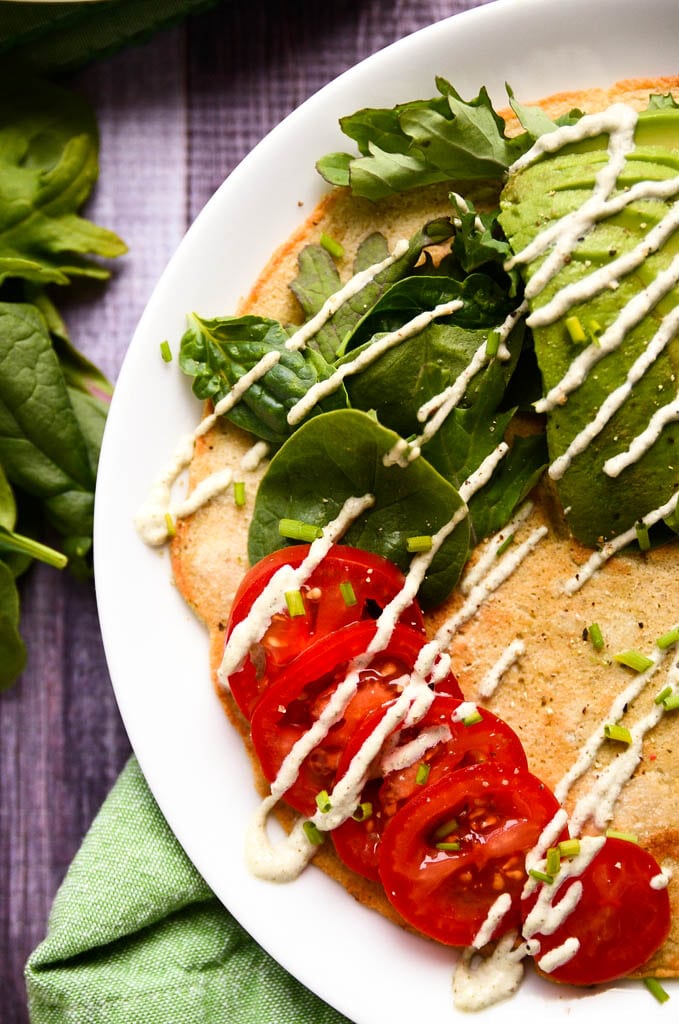 Savory Lentil and Quinoa Protein Pancakes
