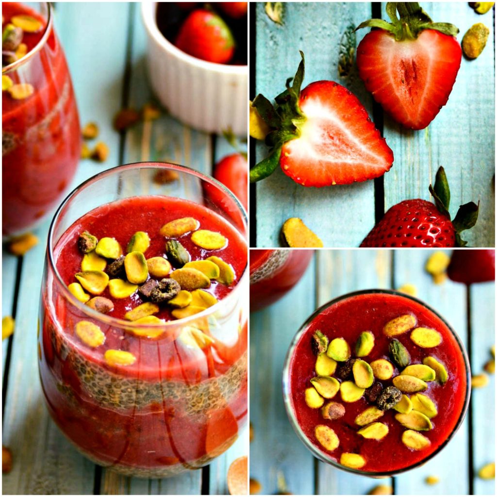 Strawberry Chia Pudding