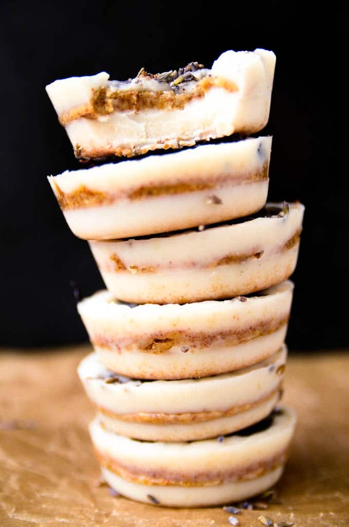 White Chocolate Almond Butter Cups | Vegan, Gluten-Free, Paleo