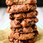 Vegan Chocolate Chip No-Bake Freezer Cookies