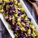 Roasted Cauliflower Salad with Tahini-Cilantro Vinaigrette