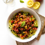 Heirloom Tomato, Basil & Balsamic Zucchini Noodles