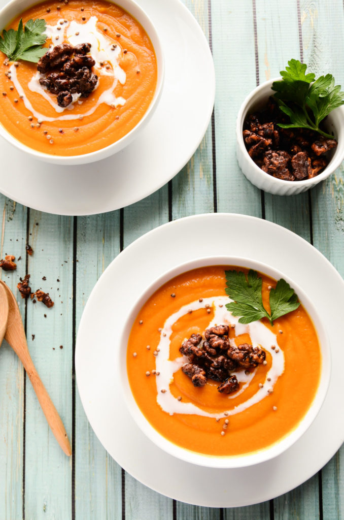 Carrot Lentil Squash Soup