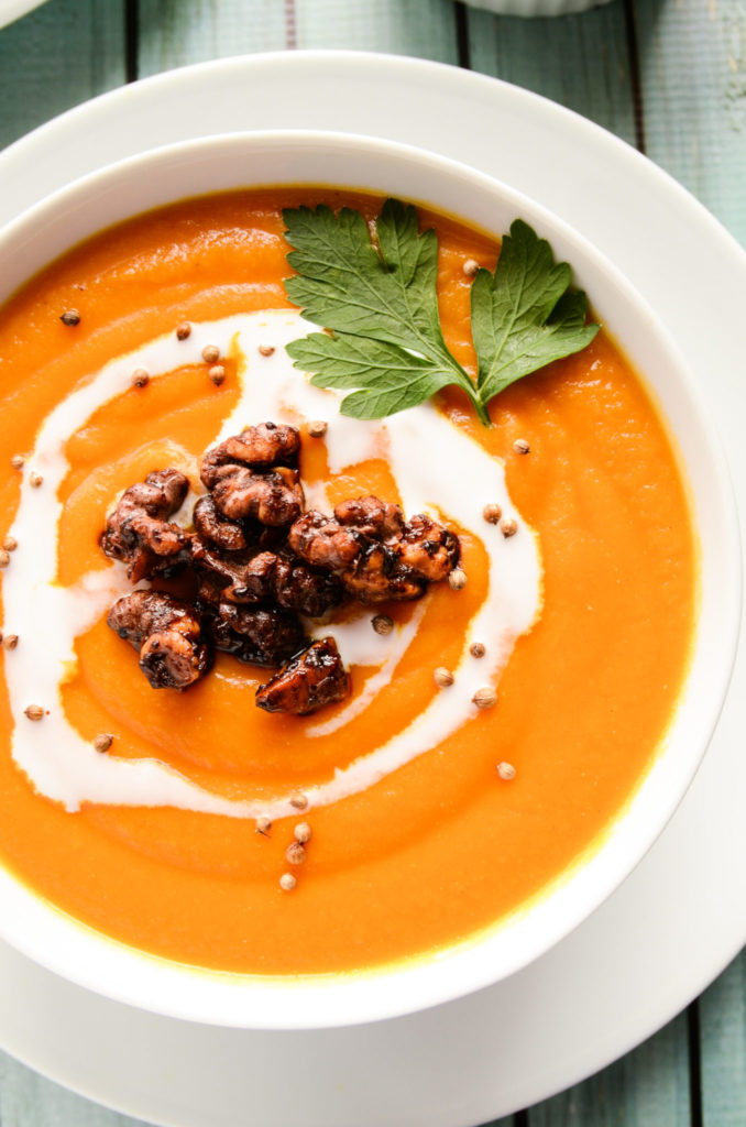 Carrot Lentil Squash Soup