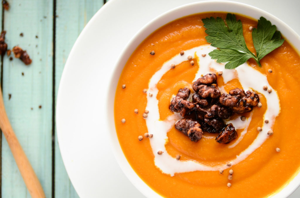 Carrot Lentil Squash Soup