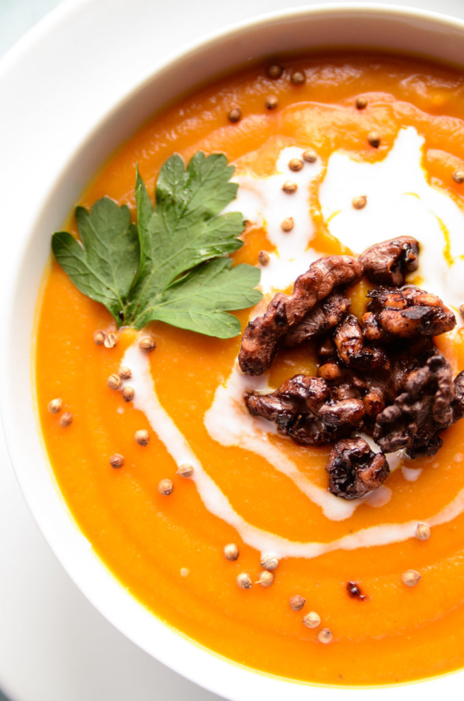 Carrot Lentil Squash Soup