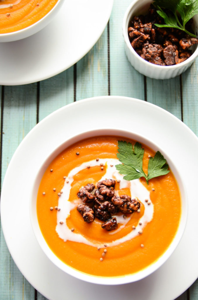 Carrot Lentil Squash Soup