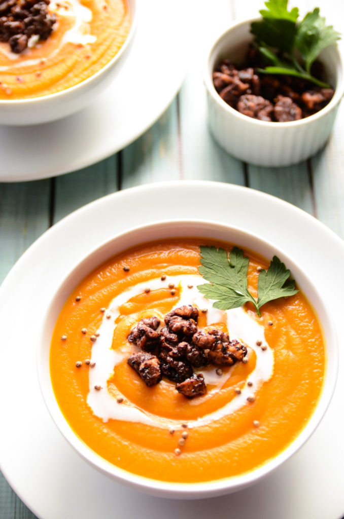 Carrot Lentil Squash Soup