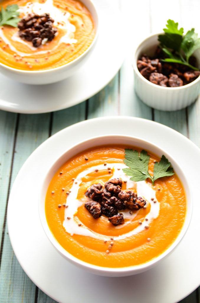 Carrot Lentil Squash Soup