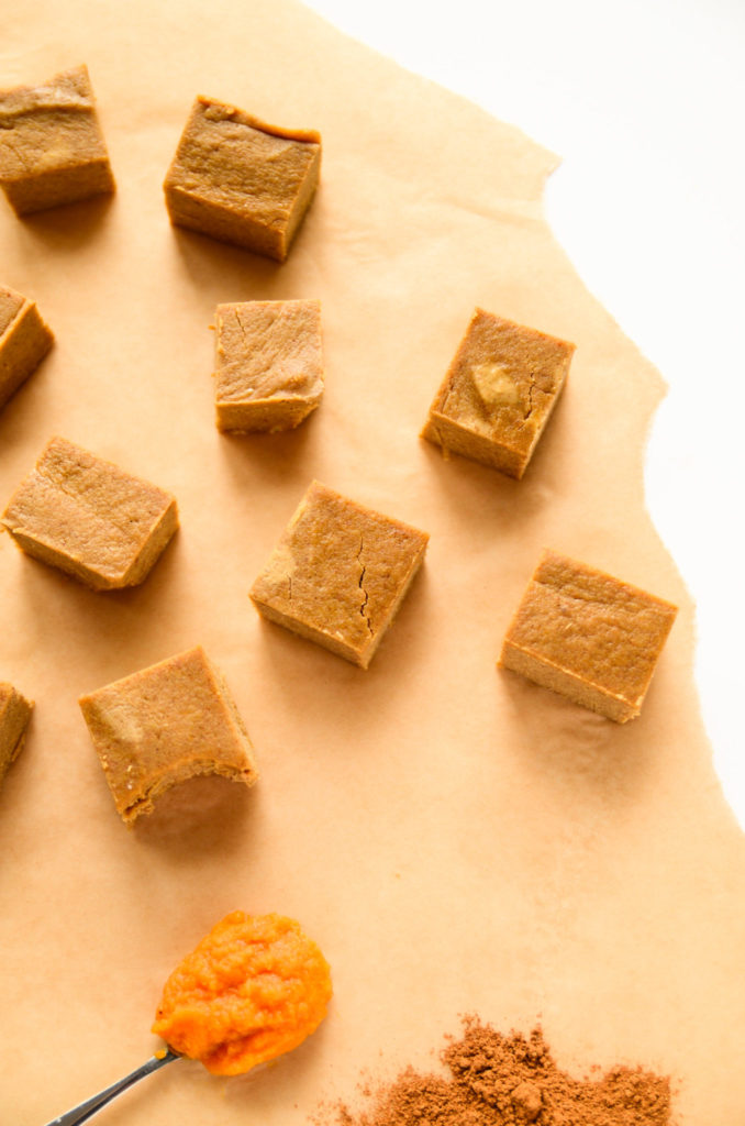 Vegan Pumpkin Pie Fudge