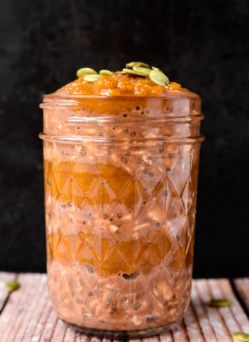 Chocolate-Pumpkin Overnight Oats