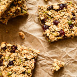 Pumpkin & Cranberry Granola Bars