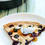 Giant Blueberry Skillet Pancake