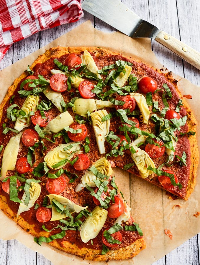 Sweet Potato Pizza Crust