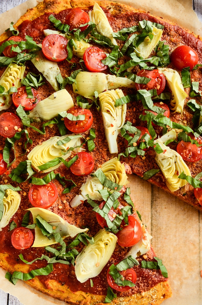 Gluten-Free Pizza Crust {Dairy-Free & Vegan} - Mama Knows Gluten Free