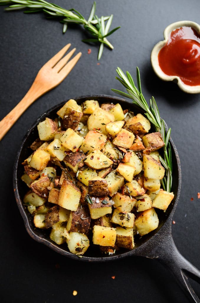 Skillet Fried Potatoes - Cooking With Carlee