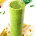 Fresh & Frothy Pineapple-Cilantro Smoothie