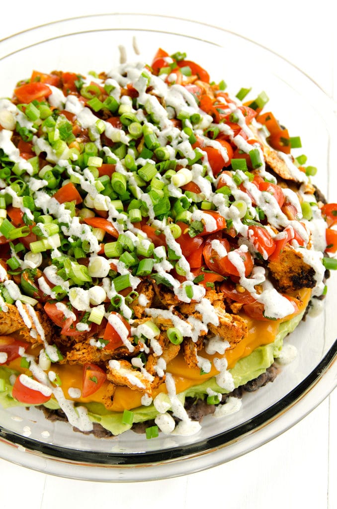 7-Layer Vegan Nacho Dip