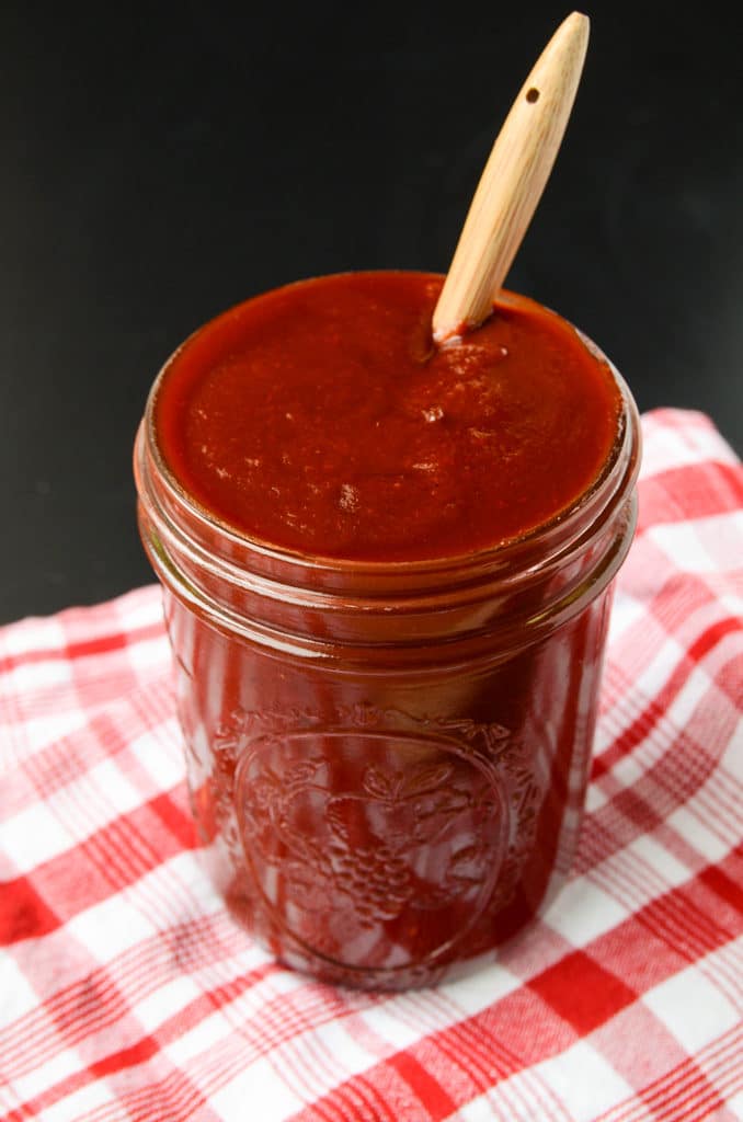 10-Minute Sweet &amp; Tangy Maple BBQ Sauce (vegan, gf) - Blissful Basil
