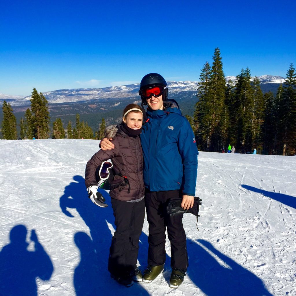 Skiing Northstar in Lake Tahoe