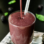 Blackberry, Basil & Chia Smoothie