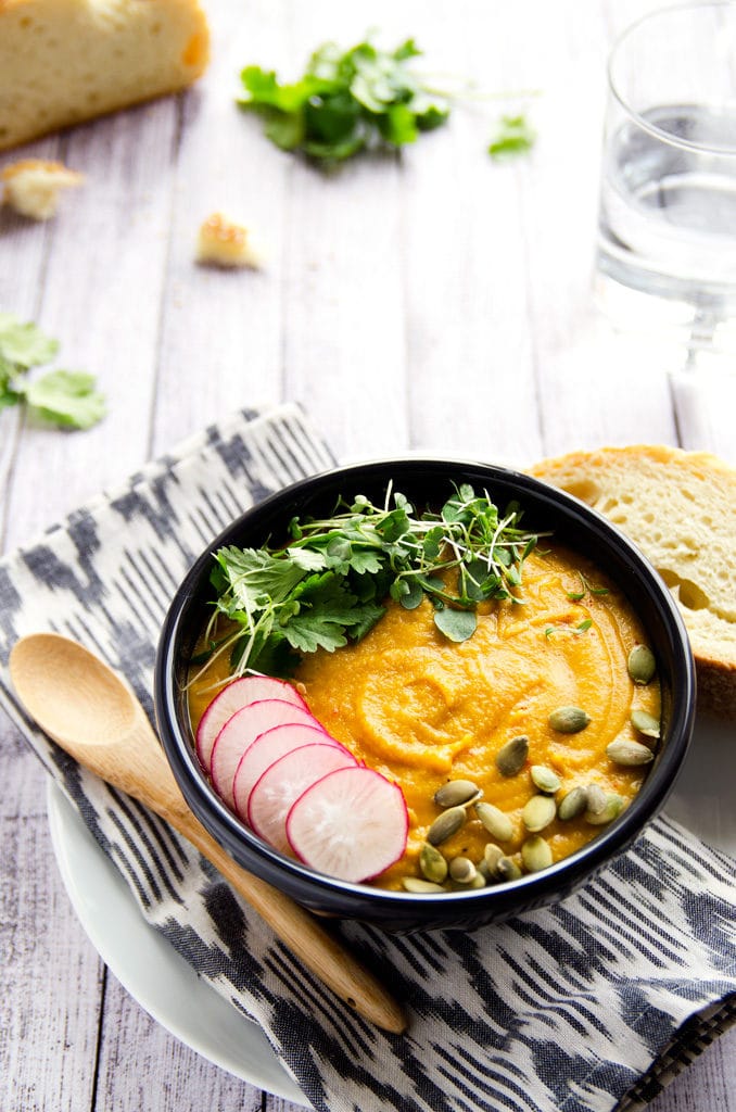 Warming Yellow Split Pea Soup 