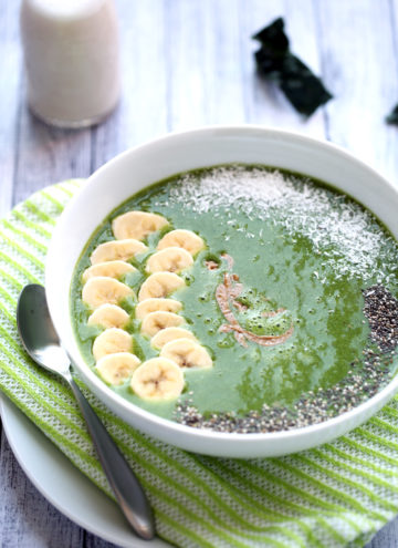 Energizing Green Shamrock Smoothie Bowl