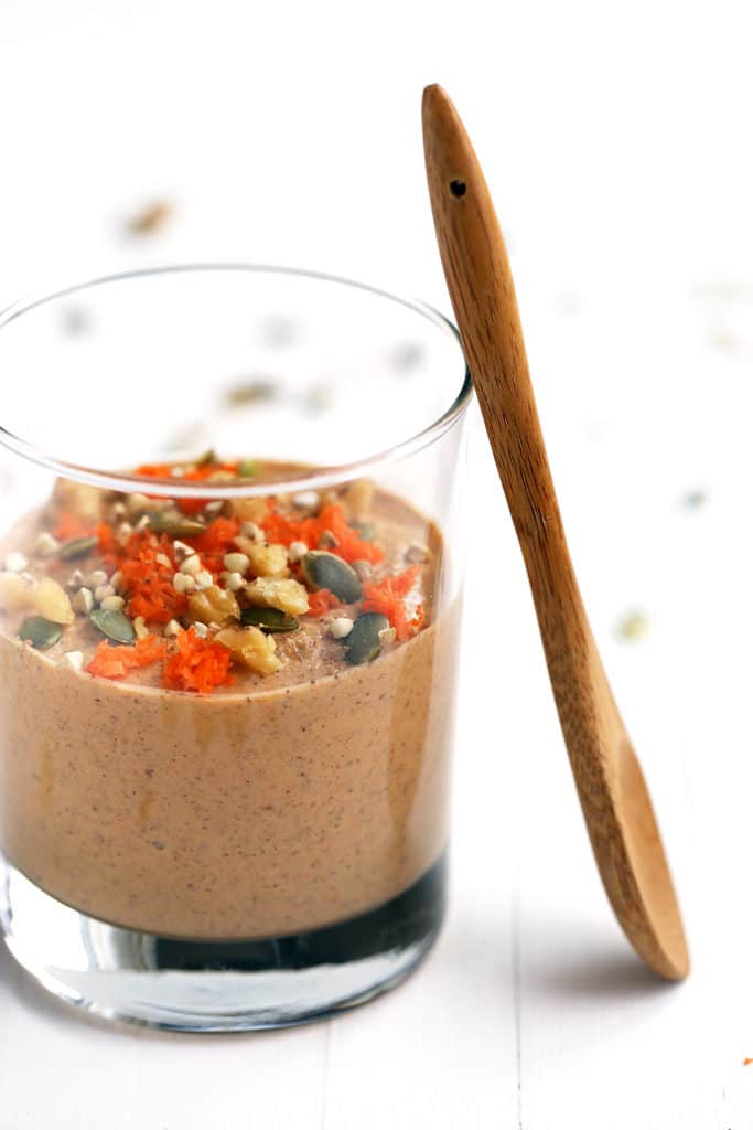 Raw Carrot Cake Buckwheat Porridge