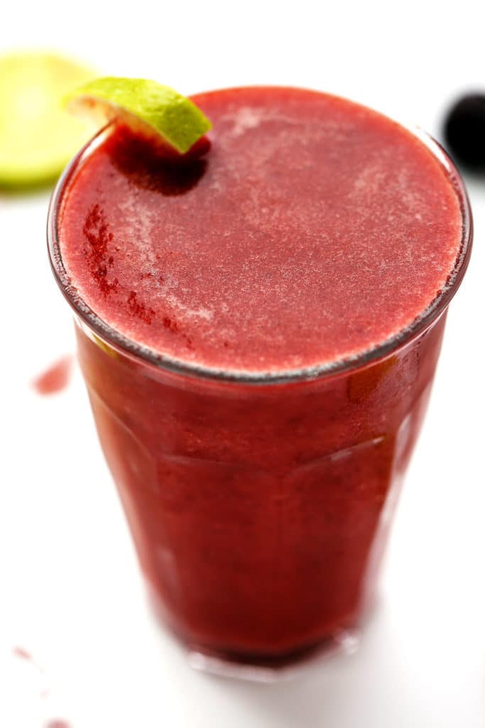 Refreshing Cherry-Lime Smoothie