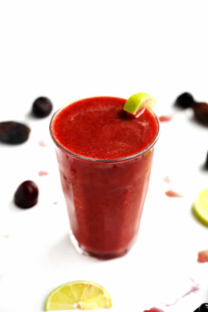 Refreshing Cherry-Lime Smoothie