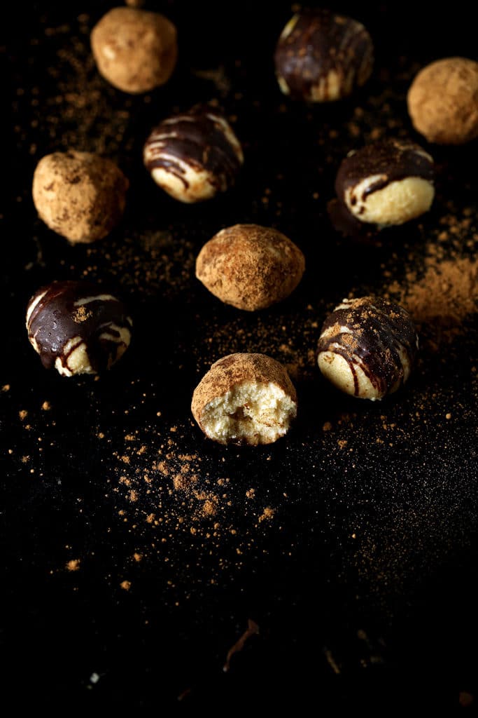 White Chocolate & Maple Truffles | vegan, gluten-free, refined-sugar-free