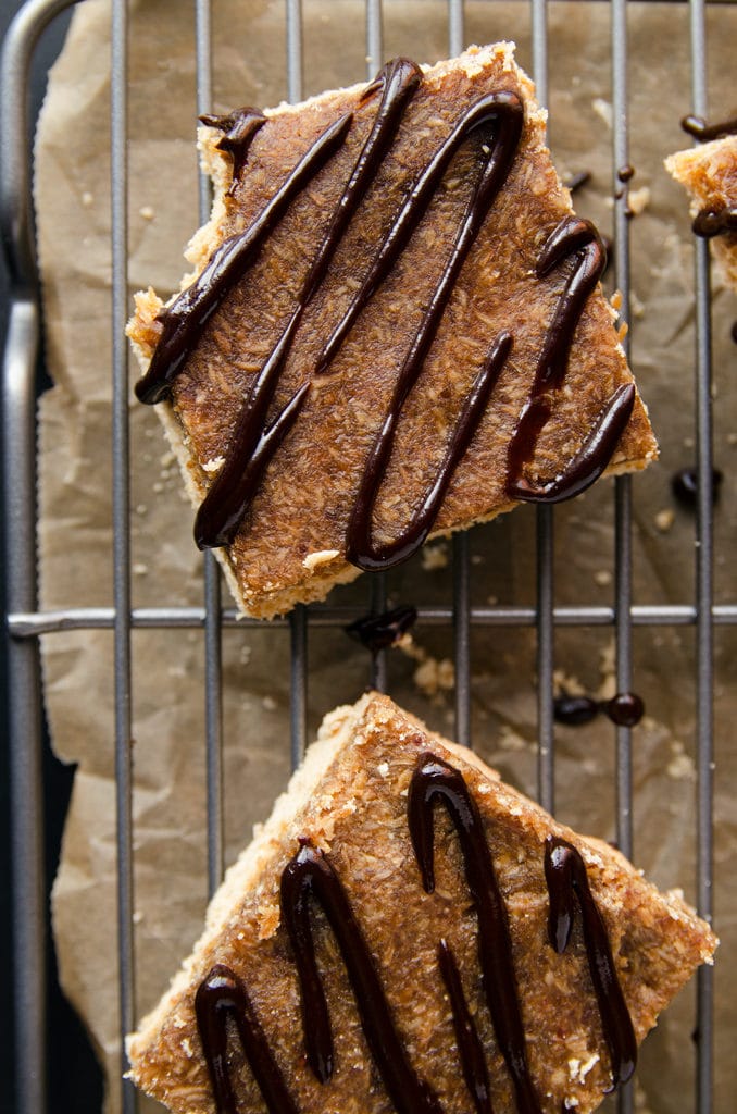 Samoa Bars (Vegan, Gluten-Free)