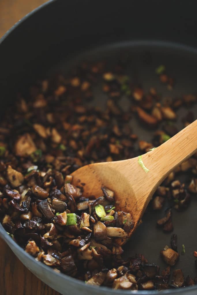 Shiitake and Oyster Mushroom Dumplings