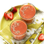 Strawberry, Mango & Baobab Smoothie | This plant-based smoothie is packed with vitamin c!