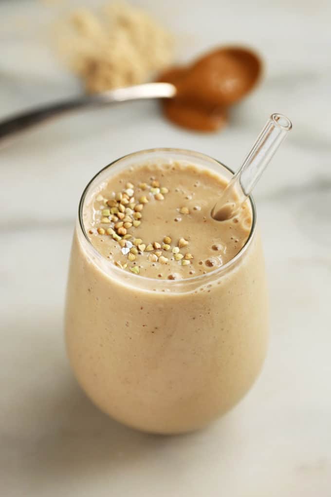 Peanut Er Maca Smoothie Blissful