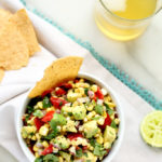 Sweet & Smoky Poblano, Corn, and Avocado Salsa