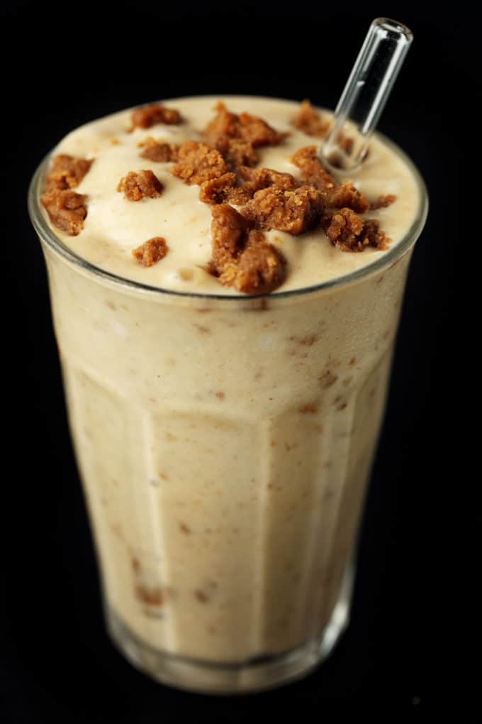 Vegan Peanut Butter Banana Cookie Dough Shake