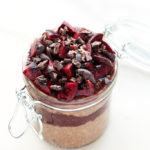 Chocolate Cherry Chia Pudding Parfaits