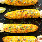 Grilled Cilantro, Lime and Paprika Corn on the Cob