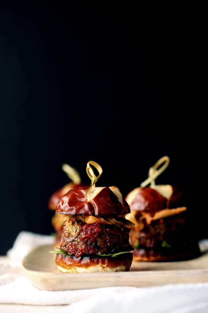 Vegan Simple Korean Kimchi BBQ Burgers