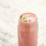 Creamy Strawberry, Cashew & Cardamom Smoothie